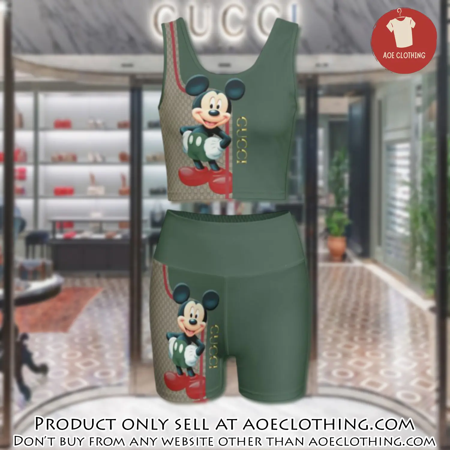 Gucci summer women sport bra yoga set running outfit sby1026 aoe2534000